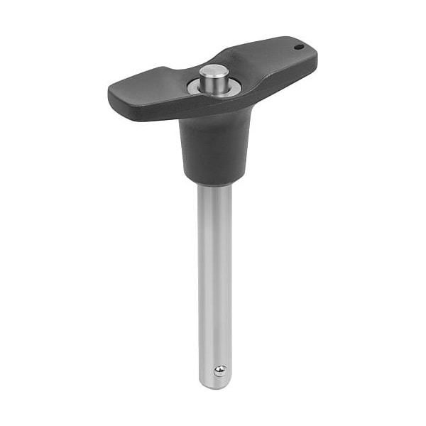Ball Lock Pins with T-grip, self-locking